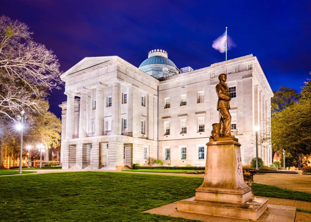Raleigh North Carolina Capitol building